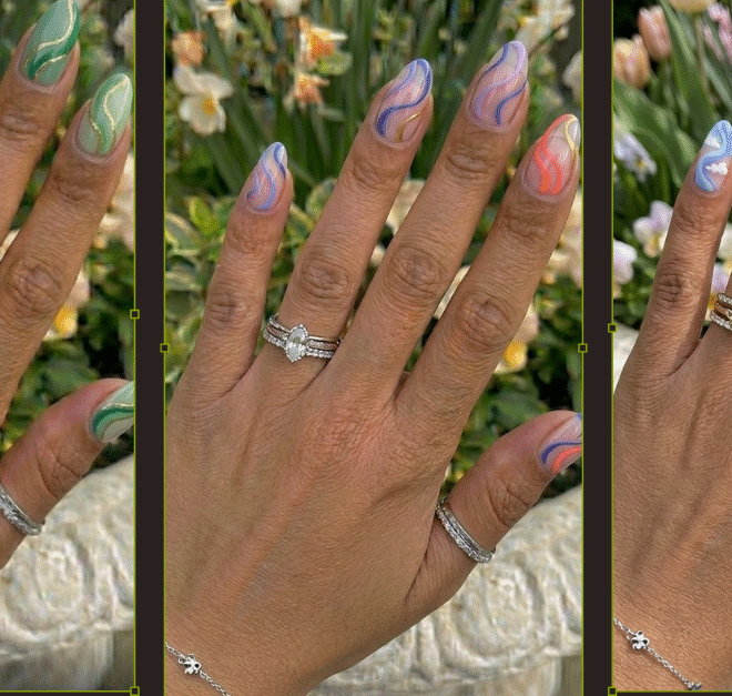 15 Spring Swirl Nail Designs