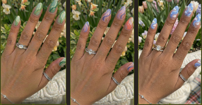 15 Spring Swirl Nail Designs