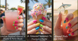17 Summer Almond Nail Designs