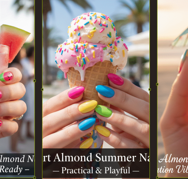 17 Summer Almond Nail Designs