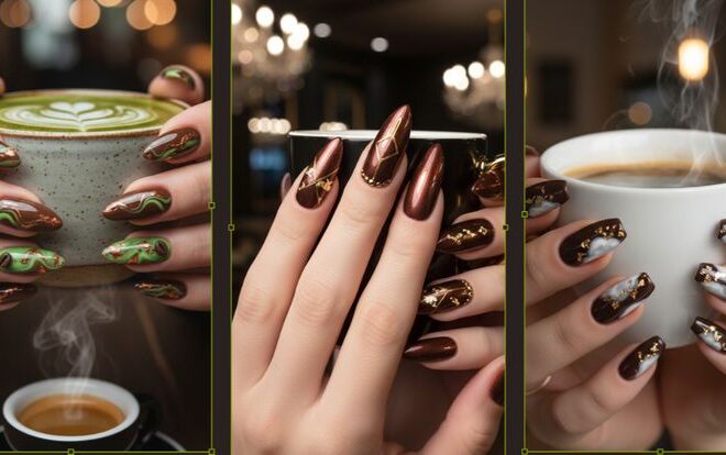 25 Coffee Nail Designs for Every Latte Lover With Great Taste