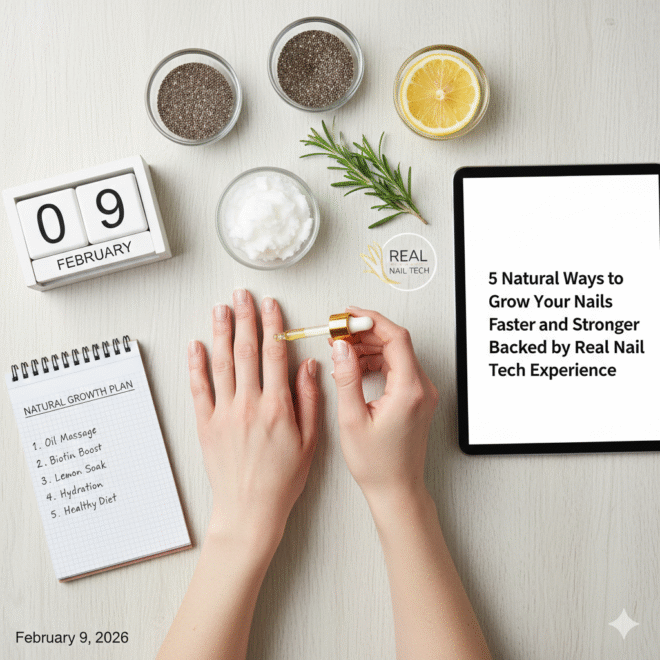 5 Natural Ways to Grow Your Nails Faster and Stronger Backed by Real Nail Tech Experience