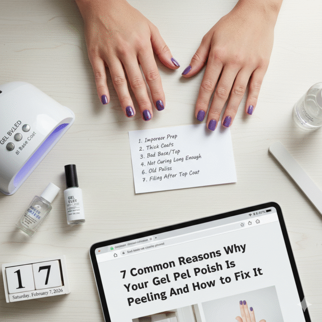 7 Common Reasons Why Your Gel Polish Is Peeling And How to Fix It