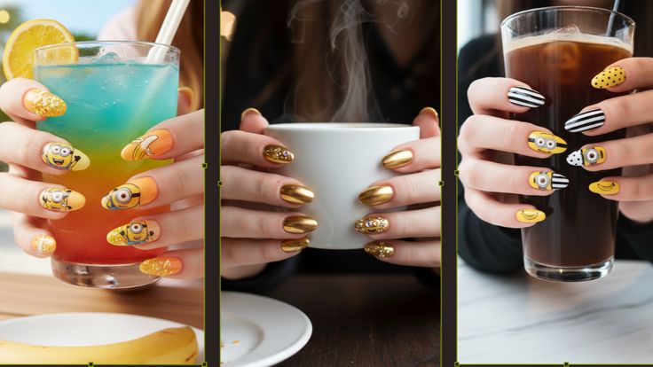16 Minion Nail Designs That Are Banana-Level Adorable