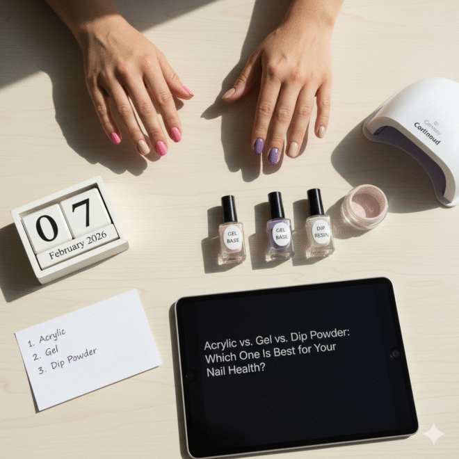 Acrylic vs. Gel vs. Dip Powder: Which One Is Best for Your Nail Health?