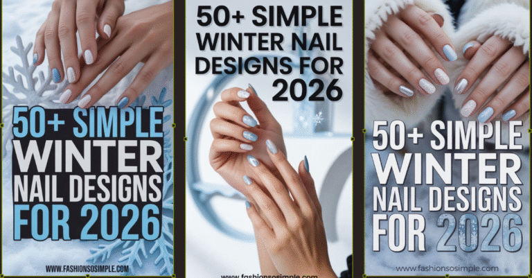 Simple Winter Nail Designs for 2026 Everyone Is Pinning Right Now