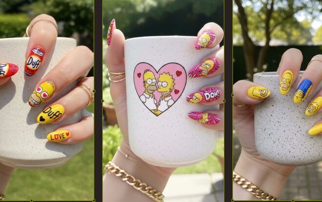 19 Best The Simpsons Nail Designs You Need to Try Right Now