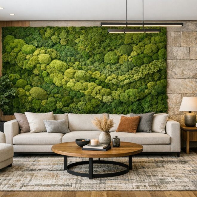 10 Easy DIY Moss Wall Art Designs for Your Living Room