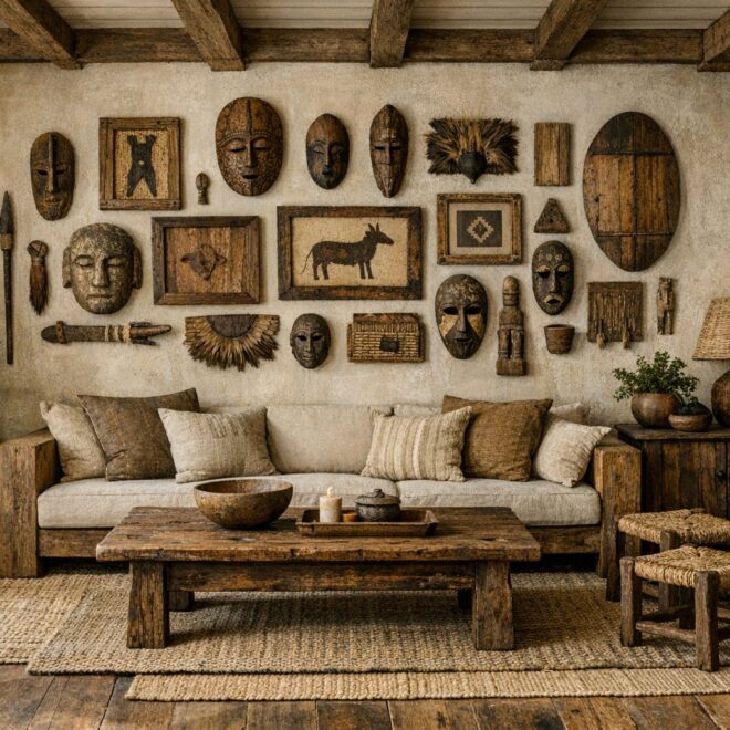 Give Your Walls Some Soul With 12 Primitive Gallery Layouts